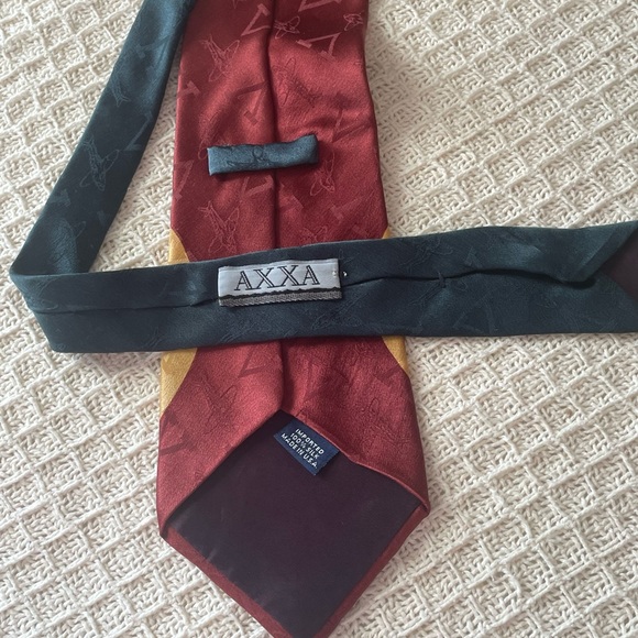 AXXA Boogie Woogie Company B Maroon Tie - Picture 5 of 5